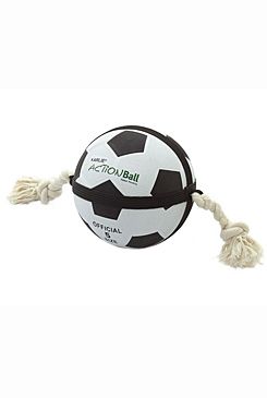 Hračka pes Futbalová lopta preťahovacie 19cm KAR